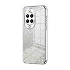 For Huawei nova 14 Pro Gradient Glitter Powder Electroplated Phone Case(Silver) - 1