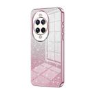 For Huawei nova 14 Ultra Gradient Glitter Powder Electroplated Phone Case(Pink) - 1