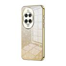 For Huawei nova 14 Ultra Gradient Glitter Powder Electroplated Phone Case(Gold) - 1