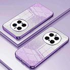 For Honor Magic7 Pro Gradient Glitter Powder Electroplated Phone Case(Purple) - 2