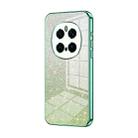 For Honor Magic7 Pro Gradient Glitter Powder Electroplated Phone Case(Green) - 1