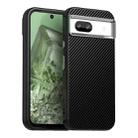 For Google Pixel 8a Carbon Fiber Series IMD Phone Case(Black) - 1