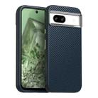 For Google Pixel 8a Carbon Fiber Series IMD Phone Case(Blue) - 1