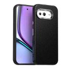 For Google Pixel 9a Carbon Fiber Series IMD Phone Case(Black) - 1