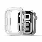 For Apple Watch Series 7 / 8 / 9 41mm DUX DUCIS Camo Series TPU Hybrid PC Watch Protective Case(White) - 1