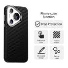 For Huawei Pura 70 Carbon Fiber Series IMD Phone Case(Black) - 2