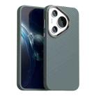 For Huawei Pura 70 Carbon Fiber Series IMD Phone Case(Grey) - 1