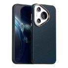 For Huawei Pura 70 Carbon Fiber Series IMD Phone Case(Blue) - 1