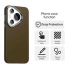 For Huawei Pura 70 Pro+ Carbon Fiber Series IMD Phone Case(Brown) - 2