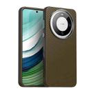 For Huawei Mate 60 Carbon Fiber Series IMD Phone Case(Brown) - 1