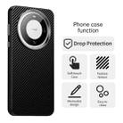 For Huawei Mate 60 Pro Carbon Fiber Series IMD Phone Case(Black) - 2