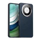 For Huawei Mate 60 Pro Carbon Fiber Series IMD Phone Case(Blue) - 1