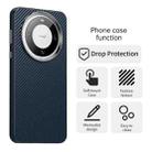 For Huawei Mate 60 Pro Carbon Fiber Series IMD Phone Case(Blue) - 2