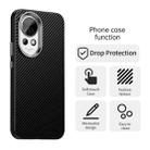 For Huawei nova 12 Carbon Fiber Series IMD Phone Case(Black) - 2