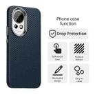 For Huawei nova 13 Carbon Fiber Series IMD Phone Case(Blue) - 2