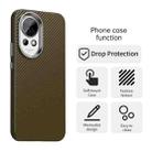 For Huawei nova 13 Carbon Fiber Series IMD Phone Case(Brown) - 2