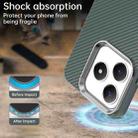 For Realme C61 Carbon Fiber Series IMD Phone Case(Grey) - 3