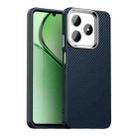 For Realme C61 Carbon Fiber Series IMD Phone Case(Blue) - 1