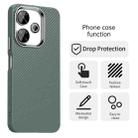 For Redmi 13 5G Carbon Fiber Series IMD Phone Case(Grey) - 2