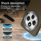 For Redmi 14R Carbon Fiber Series IMD Phone Case(Brown) - 3