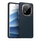 For Redmi Note 14 Pro+ 5G Carbon Fiber Series IMD Phone Case(Blue) - 1