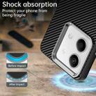 For Redmi Note 13 5G Carbon Fiber Series IMD Phone Case(Black) - 3