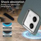For Redmi Note 13R Pro Carbon Fiber Series IMD Phone Case(Grey) - 3