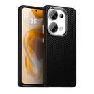 For Redmi Note 13 Pro 4G Carbon Fiber Series IMD Phone Case(Black) - 1