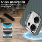 For Redmi Note 13 Pro 4G Carbon Fiber Series IMD Phone Case(Grey) - 3