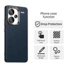 For Redmi Note 13 Pro+ Carbon Fiber Series IMD Phone Case(Blue) - 2