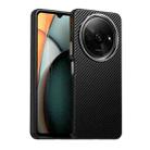 For Redmi A3 Carbon Fiber Series IMD Phone Case(Black) - 1