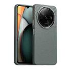 For Redmi A3x Carbon Fiber Series IMD Phone Case(Grey) - 1