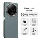 For Redmi A3x Carbon Fiber Series IMD Phone Case(Grey) - 2