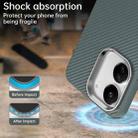 For Redmi 13C 4G Carbon Fiber Series IMD Phone Case(Grey) - 3