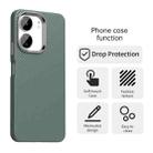 For Redmi 13C 5G Carbon Fiber Series IMD Phone Case(Grey) - 2