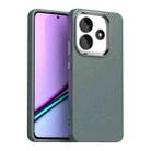 For Redmi Note 14 5G Carbon Fiber Series IMD Phone Case(Grey) - 1