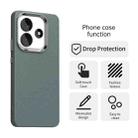 For Redmi Note 14 5G Carbon Fiber Series IMD Phone Case(Grey) - 2