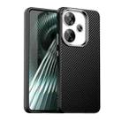For Xiaomi Poco F6 5G Carbon Fiber Series IMD Phone Case(Black) - 1