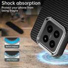 For Xiaomi 14 Carbon Fiber Series IMD Phone Case(Black) - 3