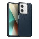 For Xiaomi Poco X6 Neo 5G Carbon Fiber Series IMD Phone Case(Blue) - 1