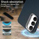 For Samsung Galaxy A15 5G Carbon Fiber Series IMD Phone Case(Blue) - 3