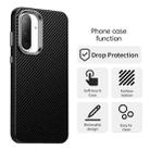 For Samsung Galaxy A36 5G Carbon Fiber Series IMD Phone Case(Black) - 2