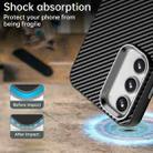 For Samsung Galaxy S23+ 5G Carbon Fiber Series IMD Phone Case(Black) - 3