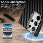 For Samsung Galaxy S23 Ultra 5G Carbon Fiber Series IMD Phone Case(Black) - 3