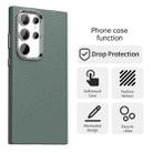 For Samsung Galaxy S23 Ultra 5G Carbon Fiber Series IMD Phone Case(Grey) - 2