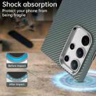 For Samsung Galaxy S23 Ultra 5G Carbon Fiber Series IMD Phone Case(Grey) - 3