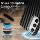 For Samsung Galaxy S24 FE 5G Carbon Fiber Series IMD Phone Case(Black) - 3