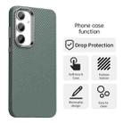 For Samsung Galaxy S23 FE 5G Carbon Fiber Series IMD Phone Case(Grey) - 2
