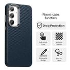 For Samsung Galaxy S24 5G Carbon Fiber Series IMD Phone Case(Blue) - 2