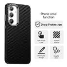 For Samsung Galaxy S24+ 5G Carbon Fiber Series IMD Phone Case(Black) - 2